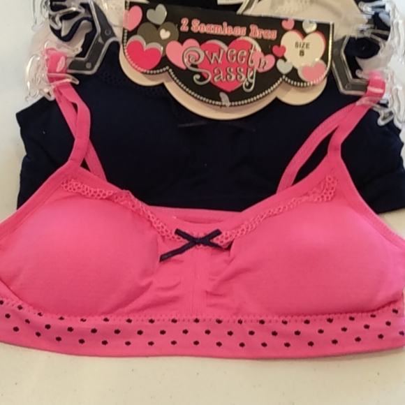 2Pks Bra's By Sweet n Sassy Size Small, Total of 4Bra's - Picture 2 of 5